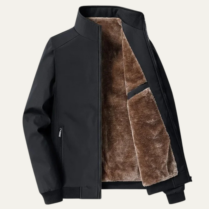 Amarae | Men's bomber jacket, padded, with zipper - winter