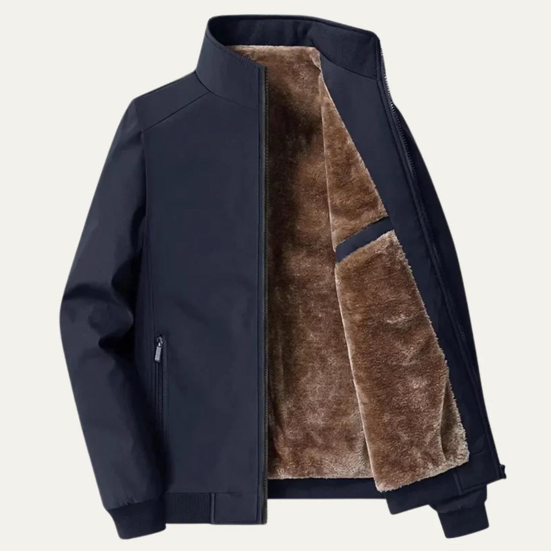 Amarae | Men's bomber jacket, padded, with zipper - winter