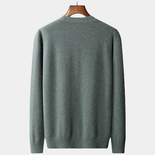 Amarae | Men's Cardigan, knitted, classic button design - lightweight
