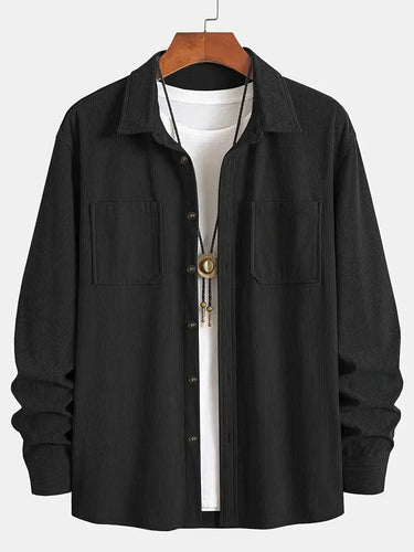 Amarae | Cord jacket for men - Casual cut with pockets