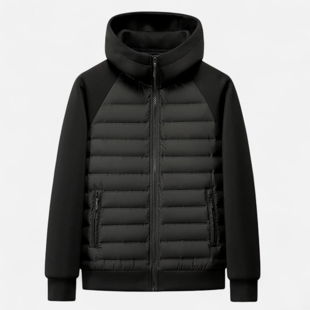 Lune London | Men's Down Jacket - Quilted Stitch Pattern - Winter