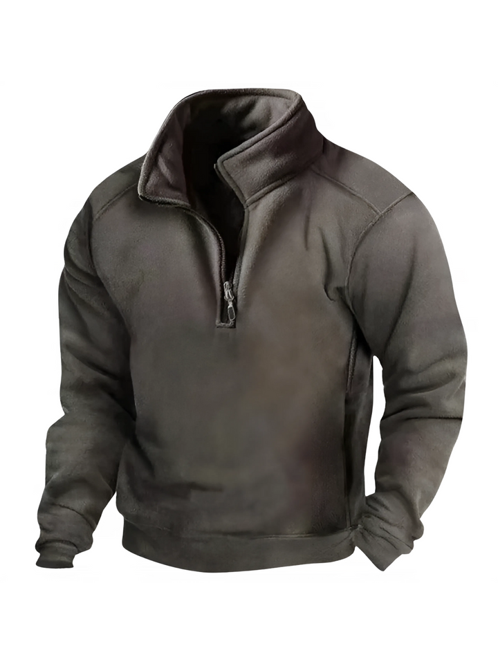 Lune London | Men's Half Zip Sweatshirt - Winter Fit