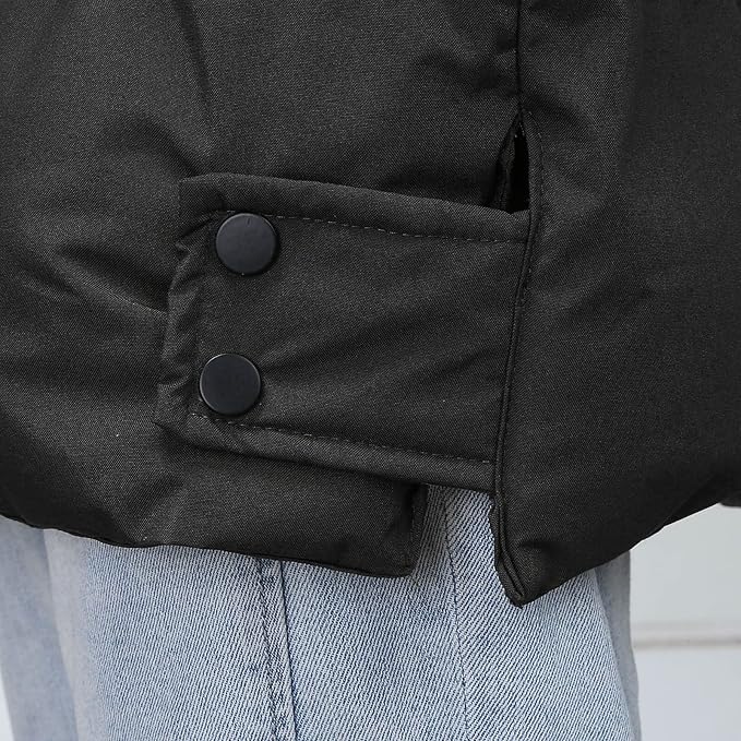 Amarae | Men's Puffer Jacket - With Hood, Padded - Winter