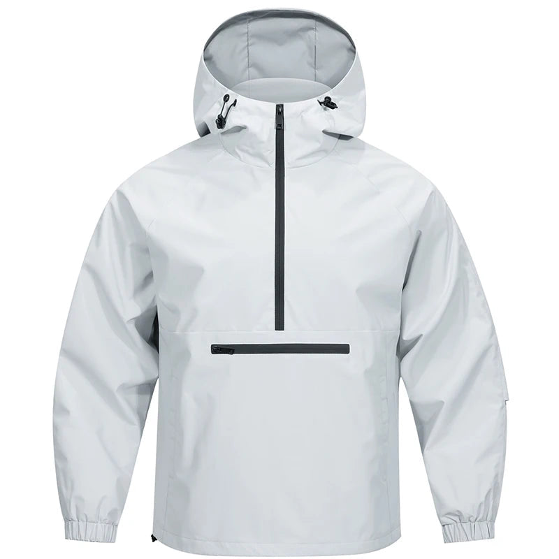 Lune London | Hooded Softshell Jacket for Men - Light Spring Clothing