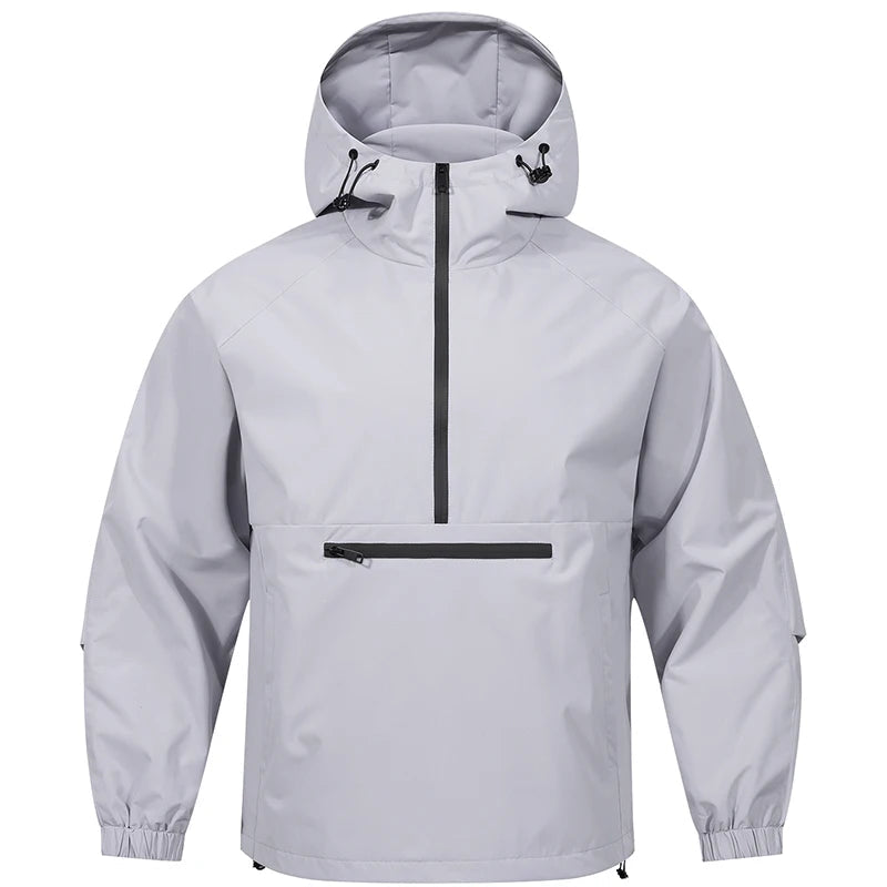 Lune London | Hooded Softshell Jacket for Men - Light Spring Clothing