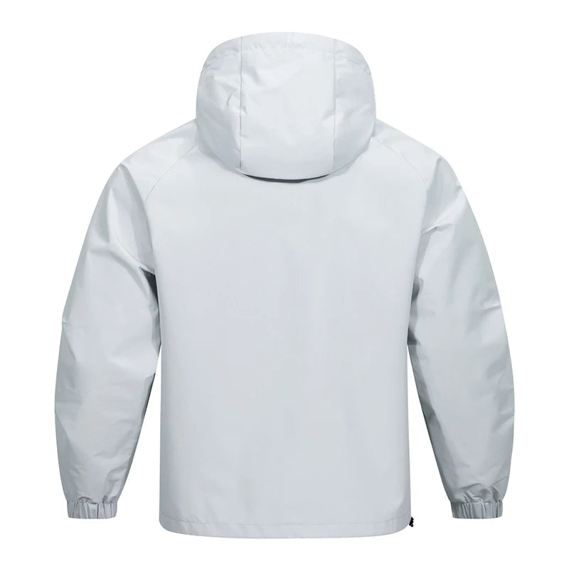 Lune London | Hooded Softshell Jacket for Men - Light Spring Clothing