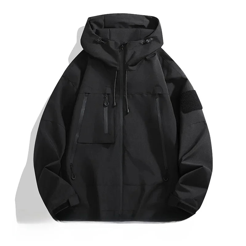 Lune London | Men's Softshell Jacket - Loose Fit with Hood