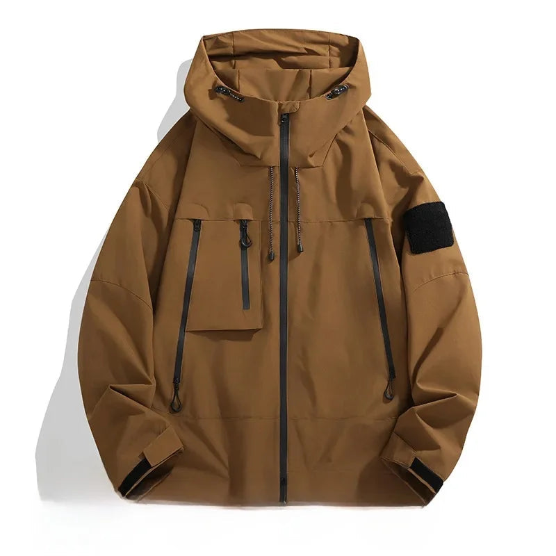 Lune London | Men's Softshell Jacket - Loose Fit with Hood