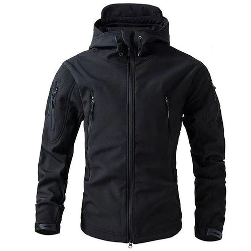 Amarae | Men Winter Softshell Jacket - Windproof & With Hood