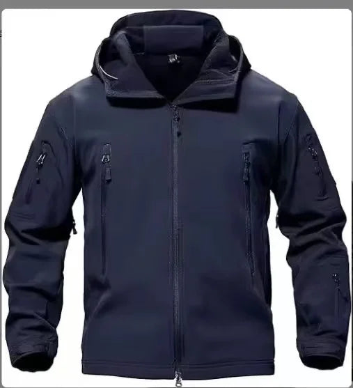 Amarae | Men Winter Softshell Jacket - Windproof & With Hood