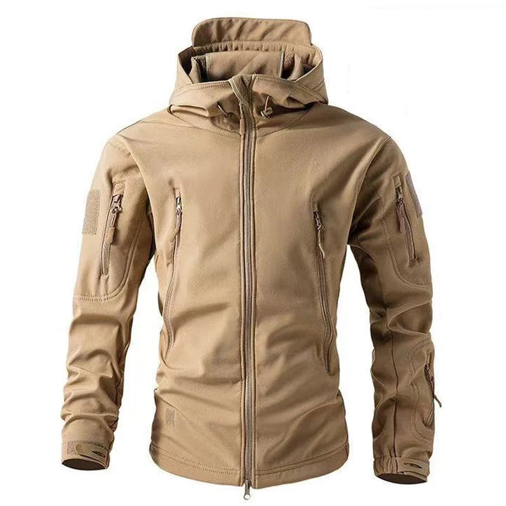 Amarae | Men Winter Softshell Jacket - Windproof & With Hood