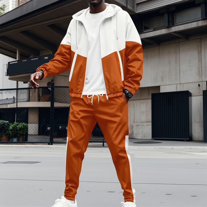 Lune London | Men's Tracksuit, Hood, Block Design - Active Fit