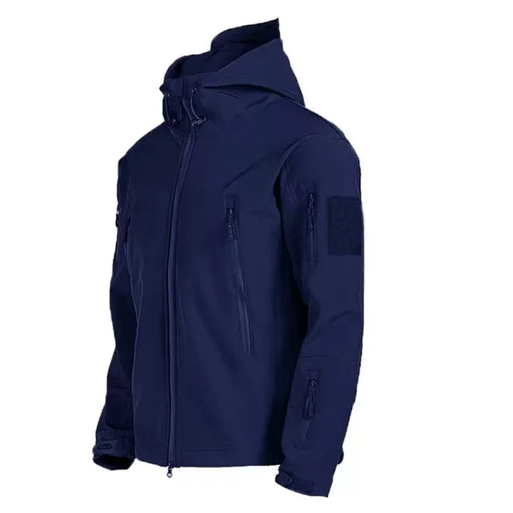Amarae | Men's waterproof fleece jacket - With hood winter