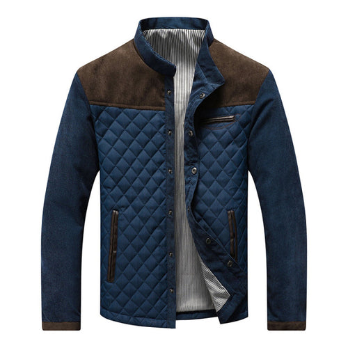Amarae | Men's Winter Jacket - Two-Tone Stylish Design