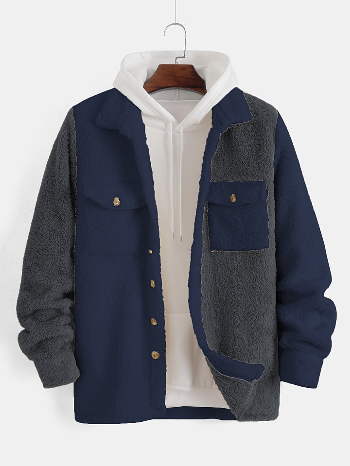 Lune London | Men's Winter Jacket, windproof, fleece material - regular fit