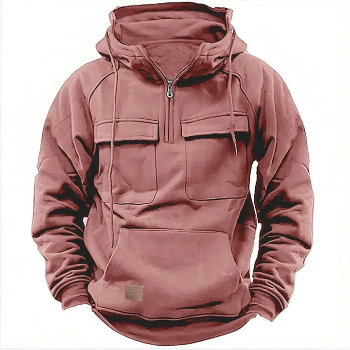 Lune London | Hoodie - Comfortable and warm hooded sweatshirt with zipper and practical pockets