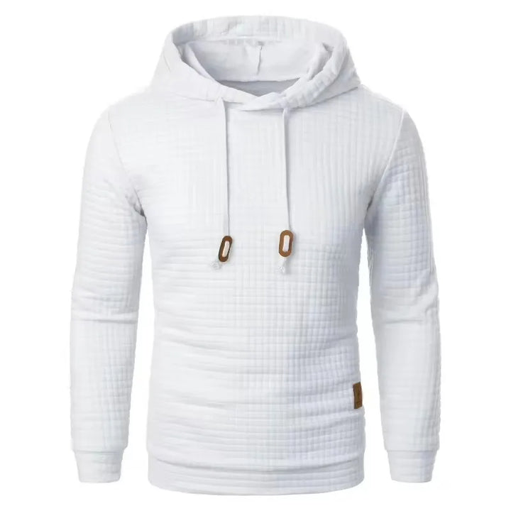 Lune London | Hoodie - Warm knitted sweater with hood, cords, and soft fabric