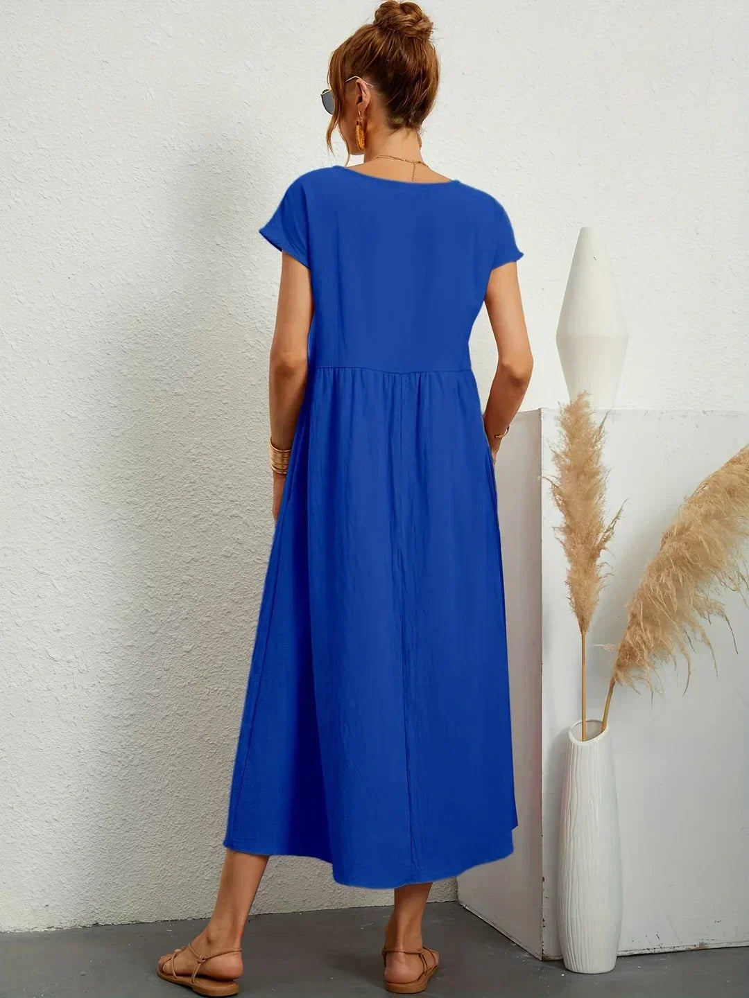 Lune London | Casual Elegant Cotton and Linen Dress
