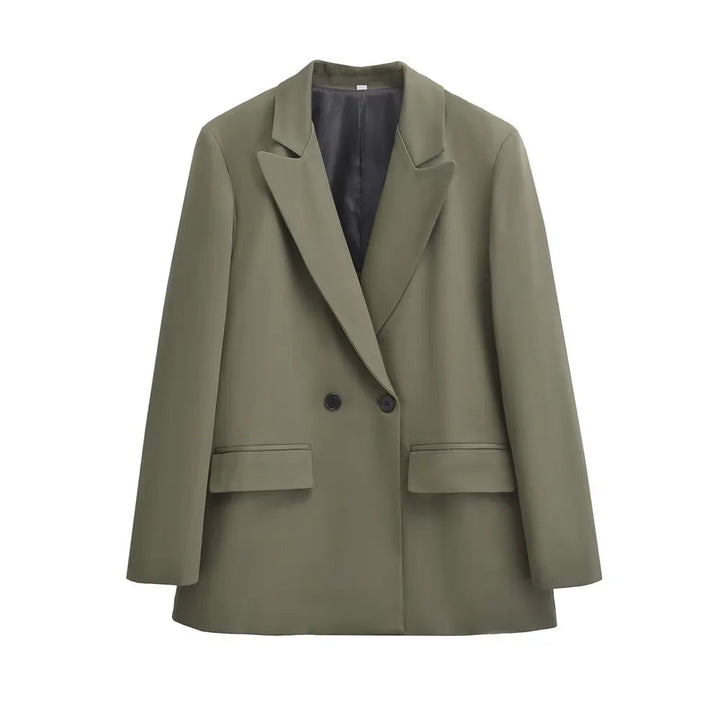 Lune London | Women's Blazer - Structured With Double Button Closure