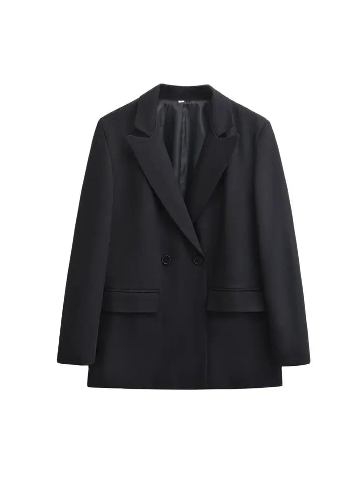 Lune London | Women's Blazer - Structured With Double Button Closure