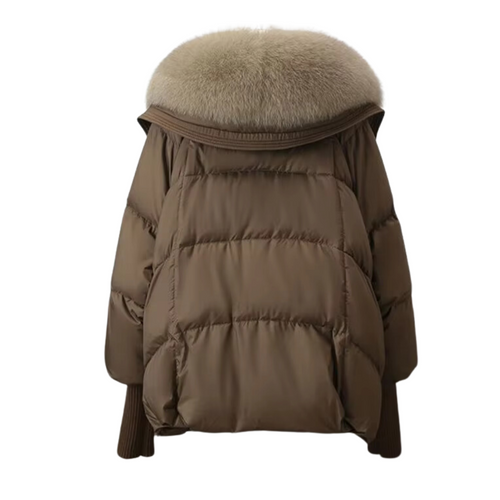 Amarae | Faux Fur Collar Puffer