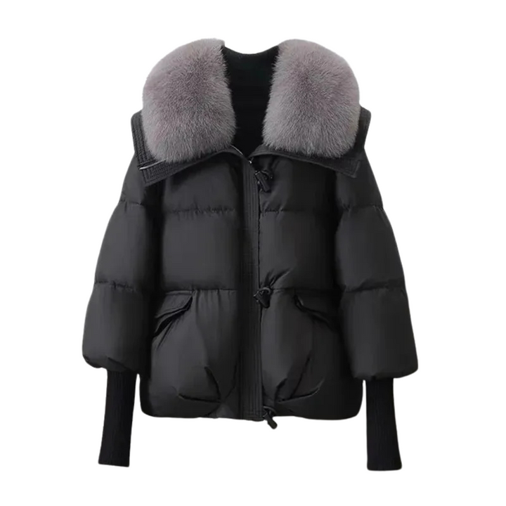 Lune London | Faux Fur Collar Puffer