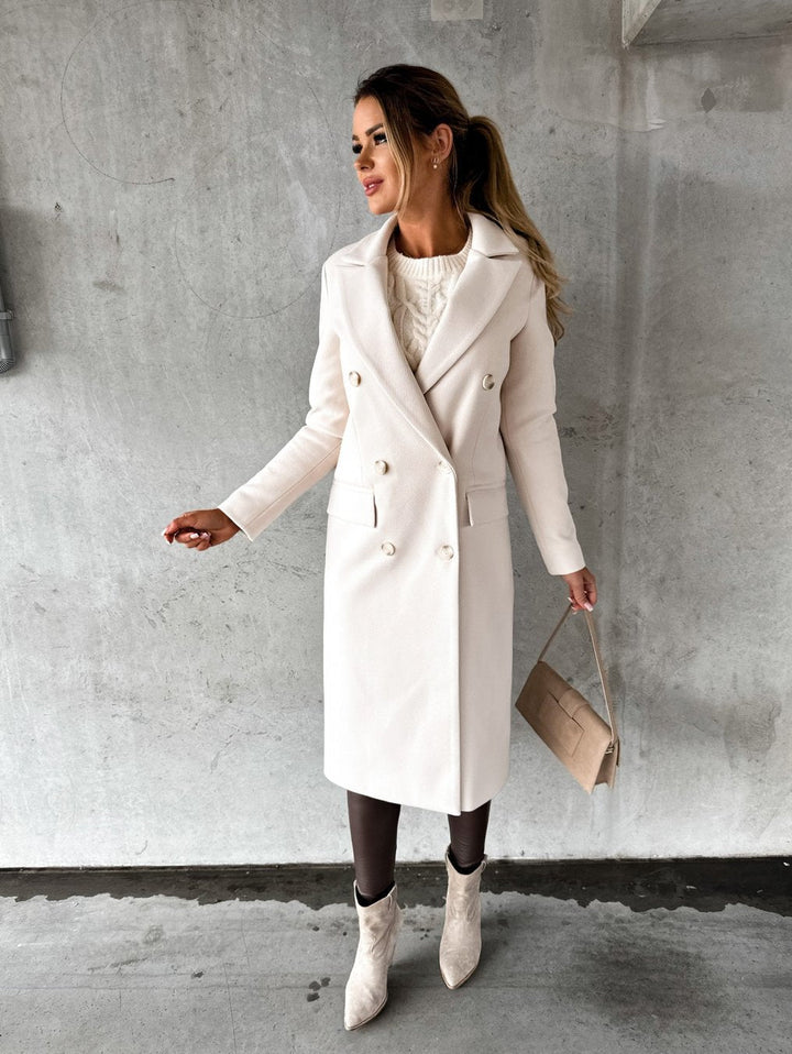 Amarae | Coat - Double-breasted Wool Blend - Classic Cut - Tailored Fit