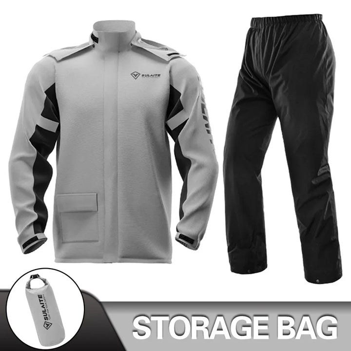 Amarae | Unisex waterproof and breathable motorcycle rain jacket - Lightweight design