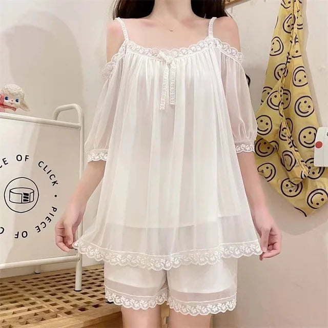 Lune London | Summer Floral Lace Chemise