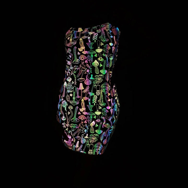 Lune London | Luminous party dress with phosphorescent effect