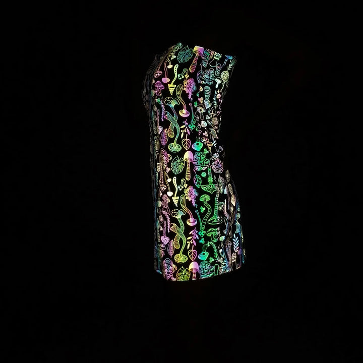 Lune London | Luminous party dress with phosphorescent effect