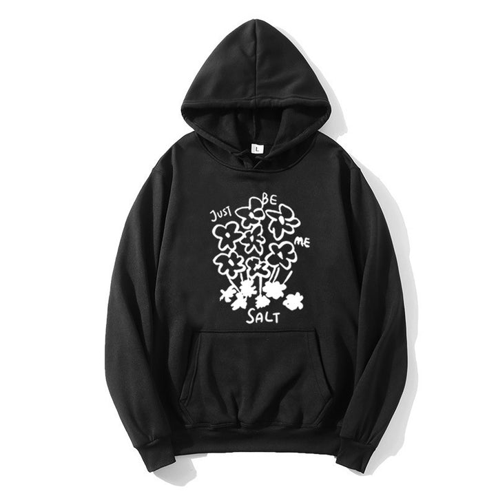 Women's hoodie with artistic floral motif Chic & Stil