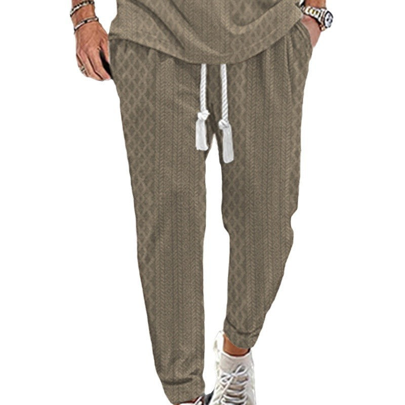 Men's sporty jogger pants with modern accents Lune London