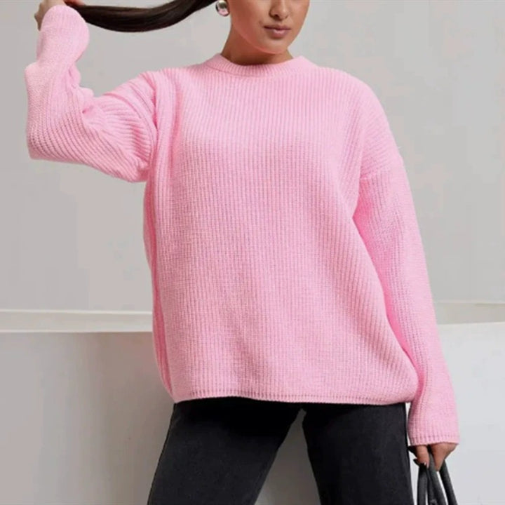 Ladies Chunky Knit Sweater Lune London