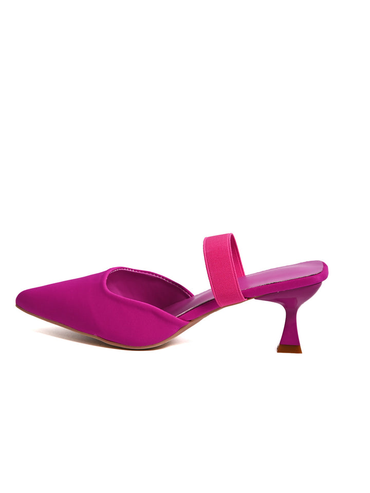 Ladies Slingback Pumps with an elegant pointed design and a comfortable heel strap Lune London