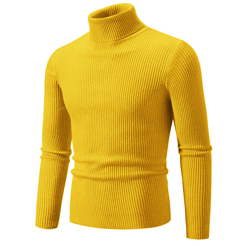 Lune London | Men's Turtleneck Sweater made of high-quality ribbed knit quality