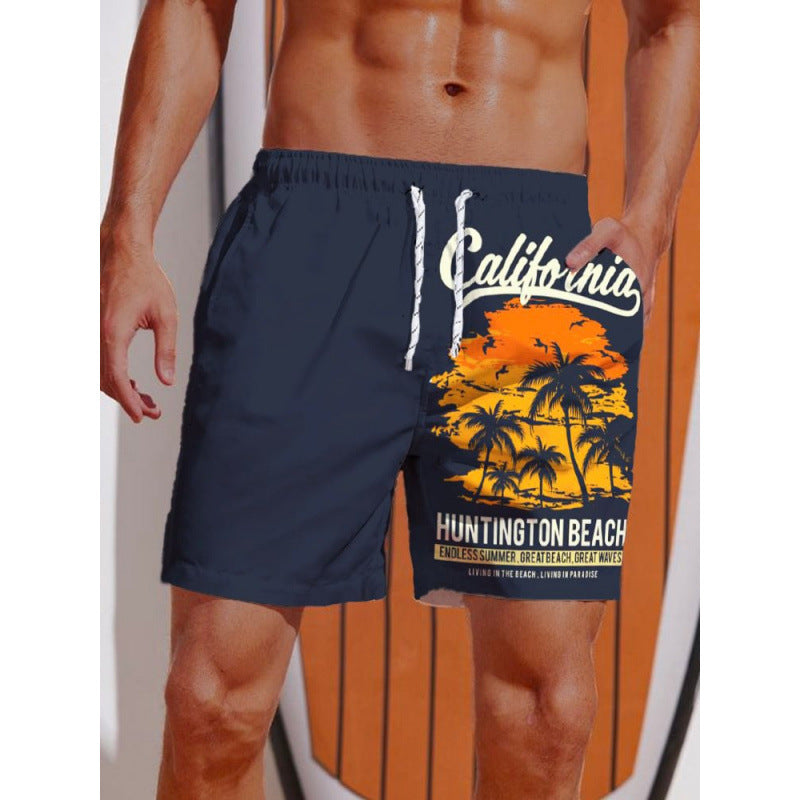 Men's Graphic Psychedelic Print Swimwear Lune London