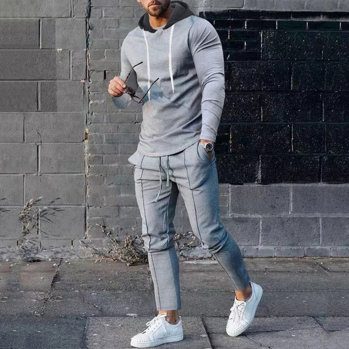 Men's sporty hoodie set with stylish jogger pants Lune London