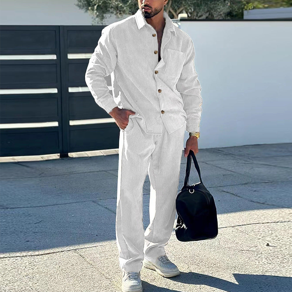 Men's leisure set with innovative fabric and practical pockets Amarae
