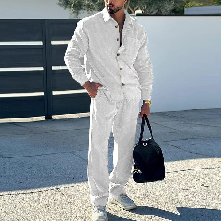Men's leisure set with innovative fabric and practical pockets Amarae