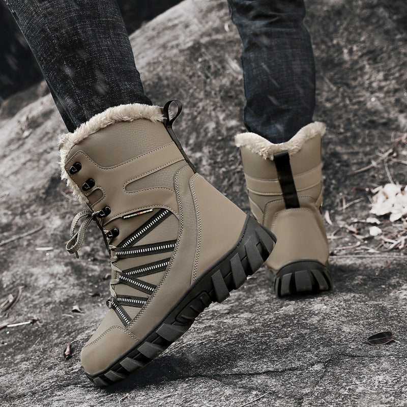 Winter hiking boots for women with insulated lining and non-slip sole Lune London