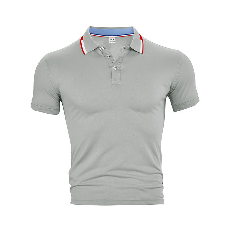 Men's polo shirt with modern cut and breathable structure Lune London