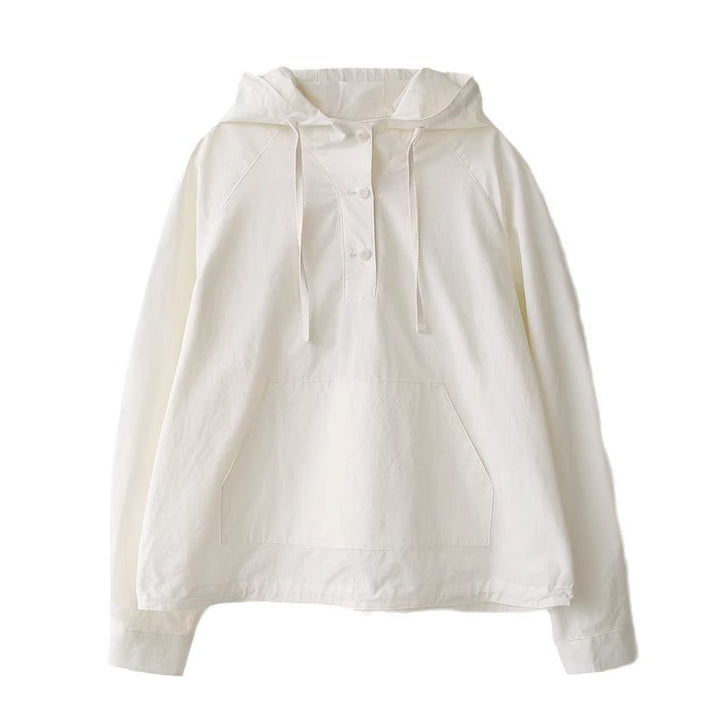 Blouse à capuche décontractée pour femmes avec coupe innovante Chic & Stil