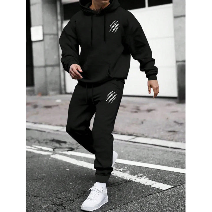 Men's tracksuit with modern graphic design and practical pockets Lune London