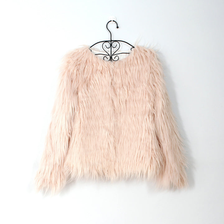 Ladies Cozy and Stylish Faux Fur Jacket Lune London