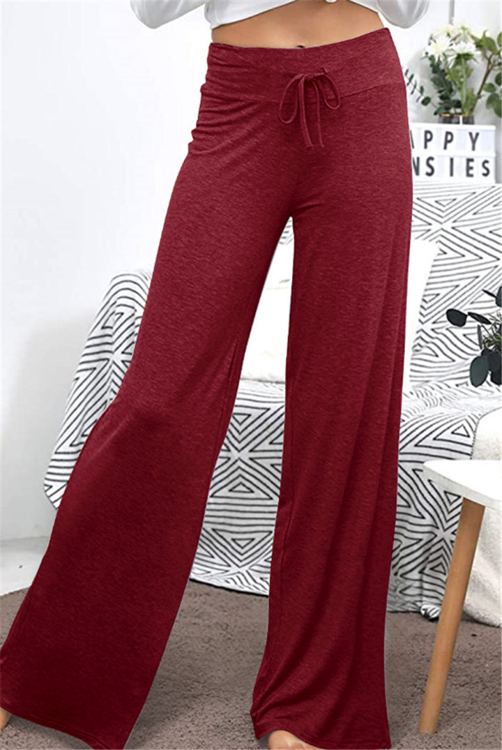 Lune London women's wide elastic lounge pants