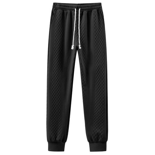 Comfortable sweatpants for men with an innovative structured design and an adjustable waist Amarae
