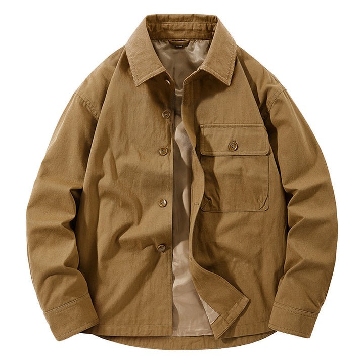 Casual utility jacket for men with practical pockets and classic collar Lune London