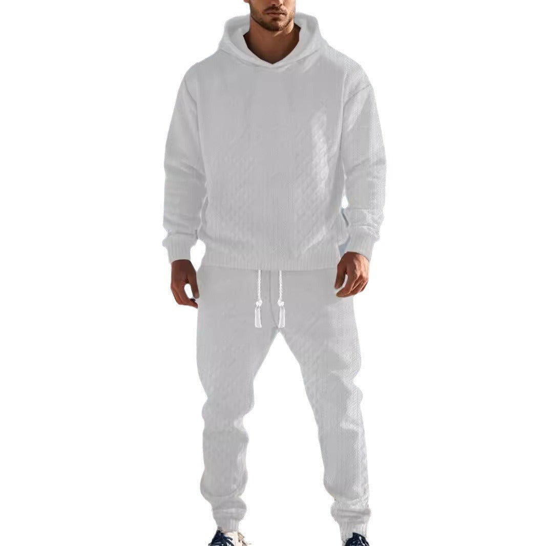 Comfortable leisure set for men with hood and elastic waist Lune London