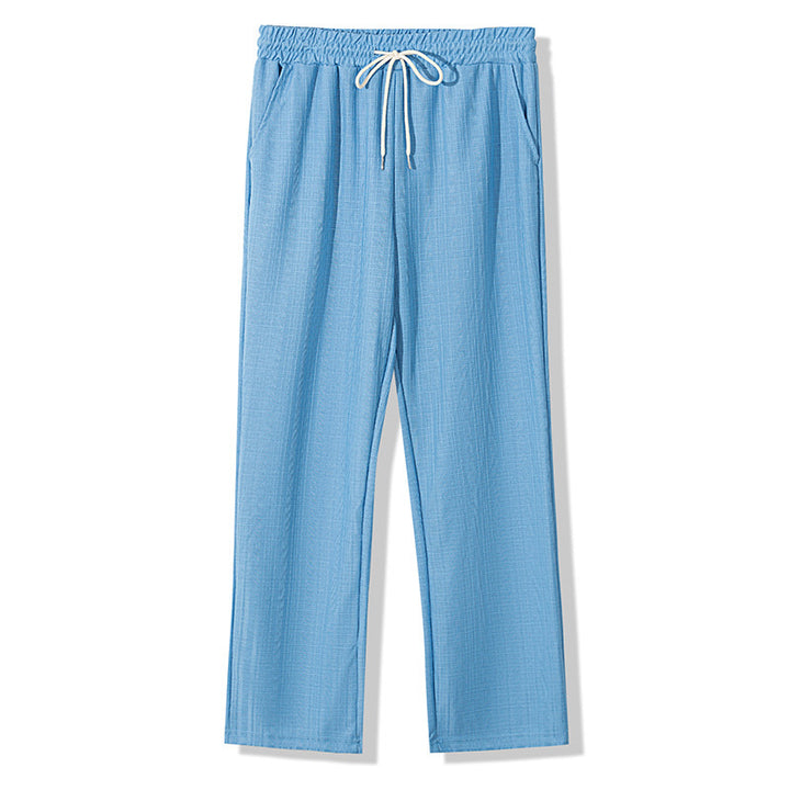 Comfortable leisure pants for men with elastic waistband and practical side pockets Lune London